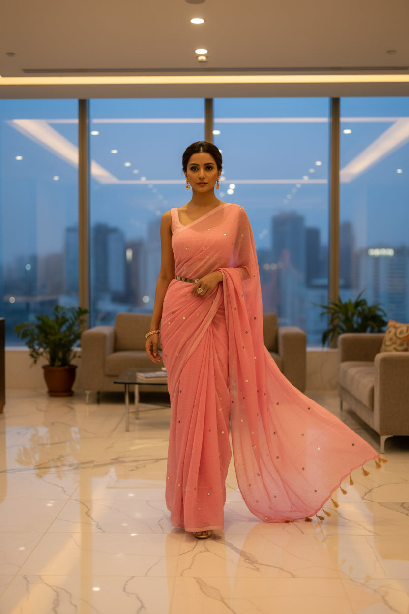 mul cotton saree