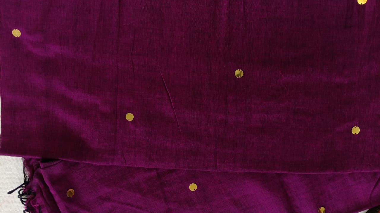 wine mul cotton saree